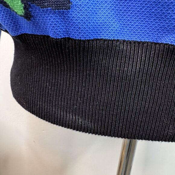 NWT DSquared2 Mens Pullover Sweater Floral Hawaiian Colorful V Neck XS - Picture 4 of 14